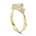 The Avery 2.50 Ct. T.W. Oval and Marquise Three-Stone Diamond Ring — Certified — Handcrafted