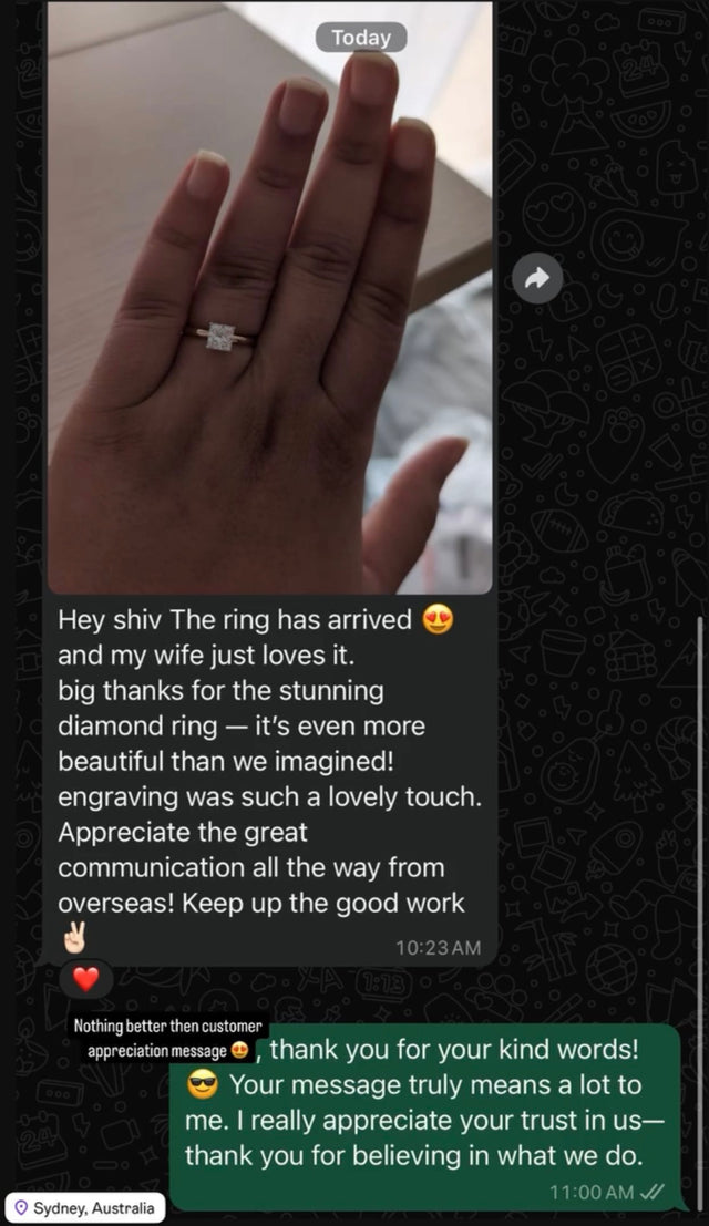Customer review screenshot