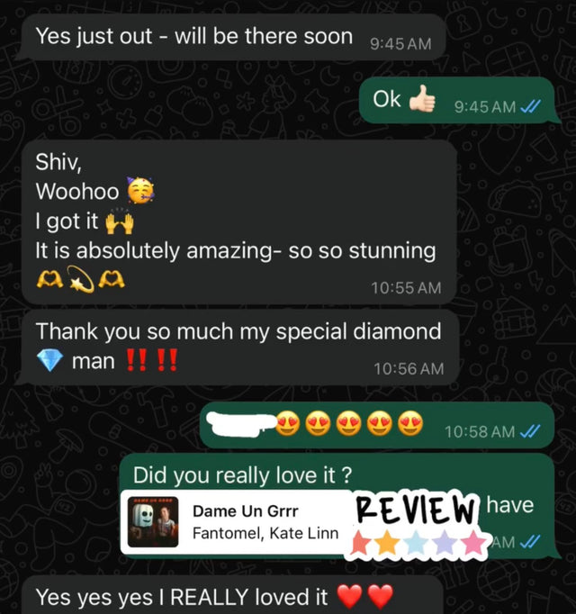 Customer review screenshot