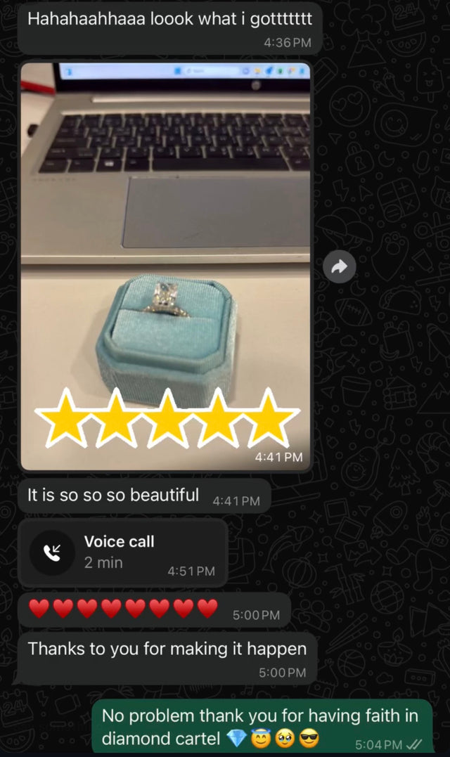 Customer review screenshot