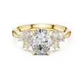 The Avery 2.50 Ct. T.W. Oval and Marquise Three-Stone Diamond Ring — Certified — Handcrafted