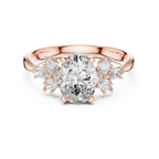 The Avery 2.50 Ct. T.W. Oval and Marquise Three-Stone Diamond Ring — Certified — Handcrafted