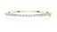The Elena — 1.50 Ctw. Round Diamond Minimalist Tennis Bangle in 14K Gold
Certified Brilliance — Handcrafted Dainty Diamond Line Bracelet